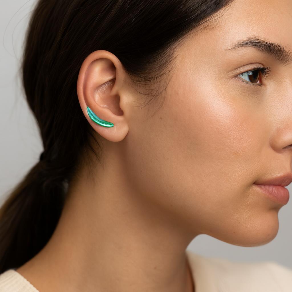 A blade grass Earrings