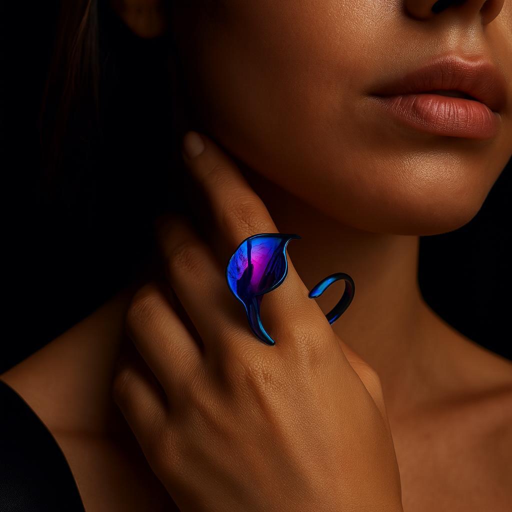 Calla flower Ring