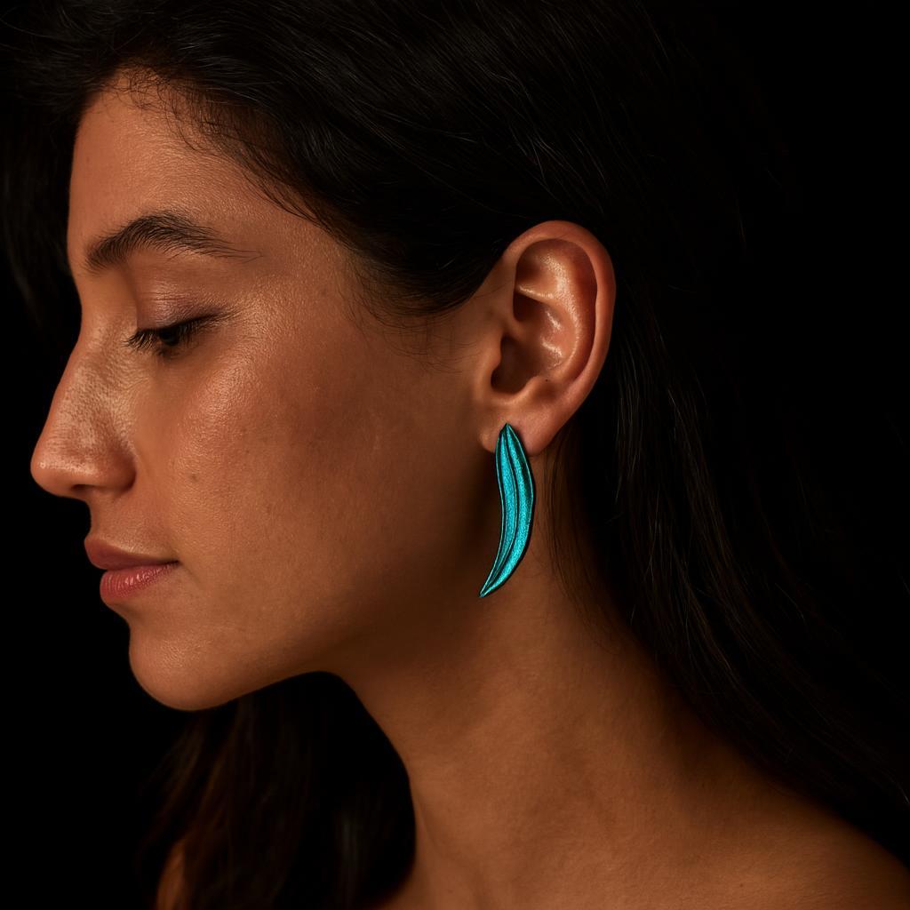 A blade grass Earrings