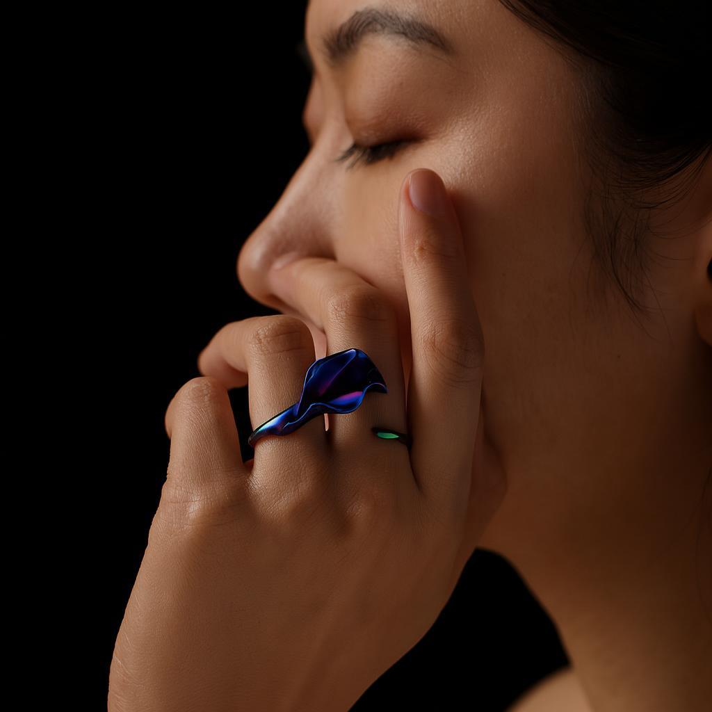 Calla flower Ring
